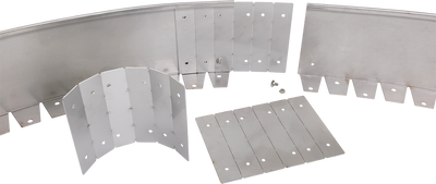 Kombi-Verbinder (für Ecken & Kurven) Edelstahl – 100 mm
