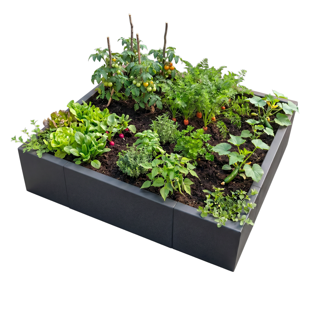Hochbeet Modular rechteckig (Aluminium)