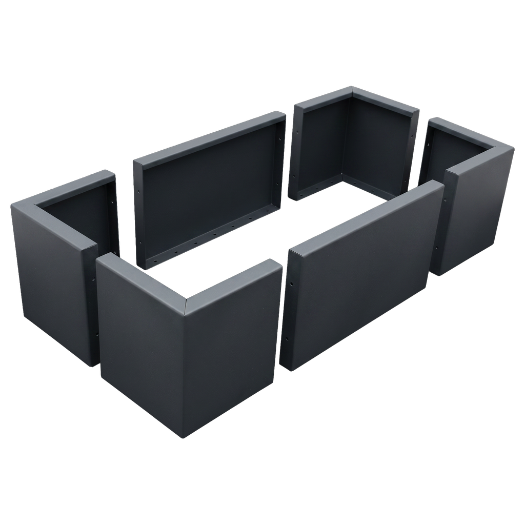 Hochbeet Modular rechteckig (Aluminium)