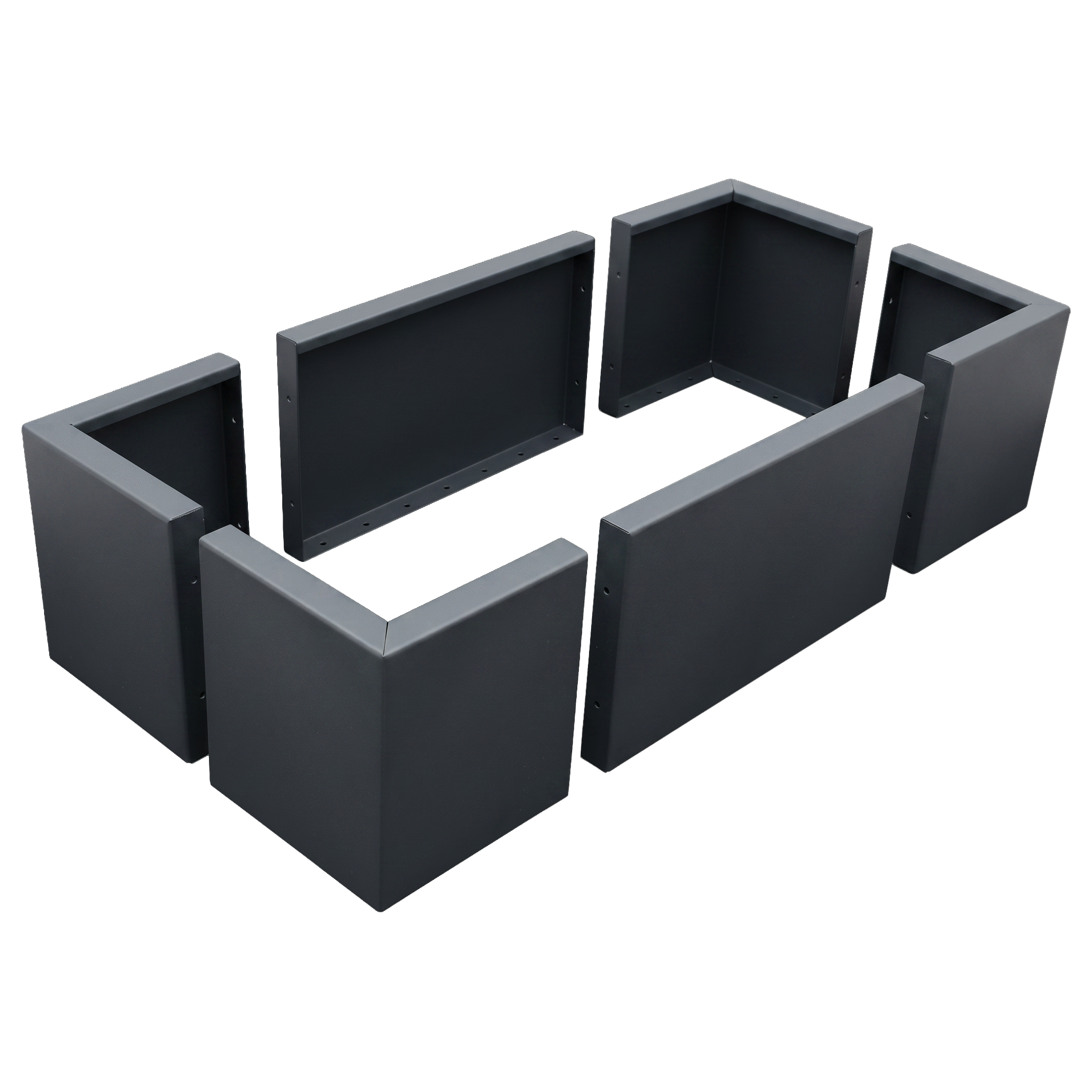 Hochbeet Modular rechteckig (Aluminium)