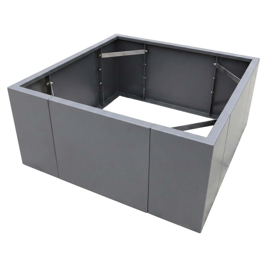 Hochbeet Modular rechteckig (Aluminium)