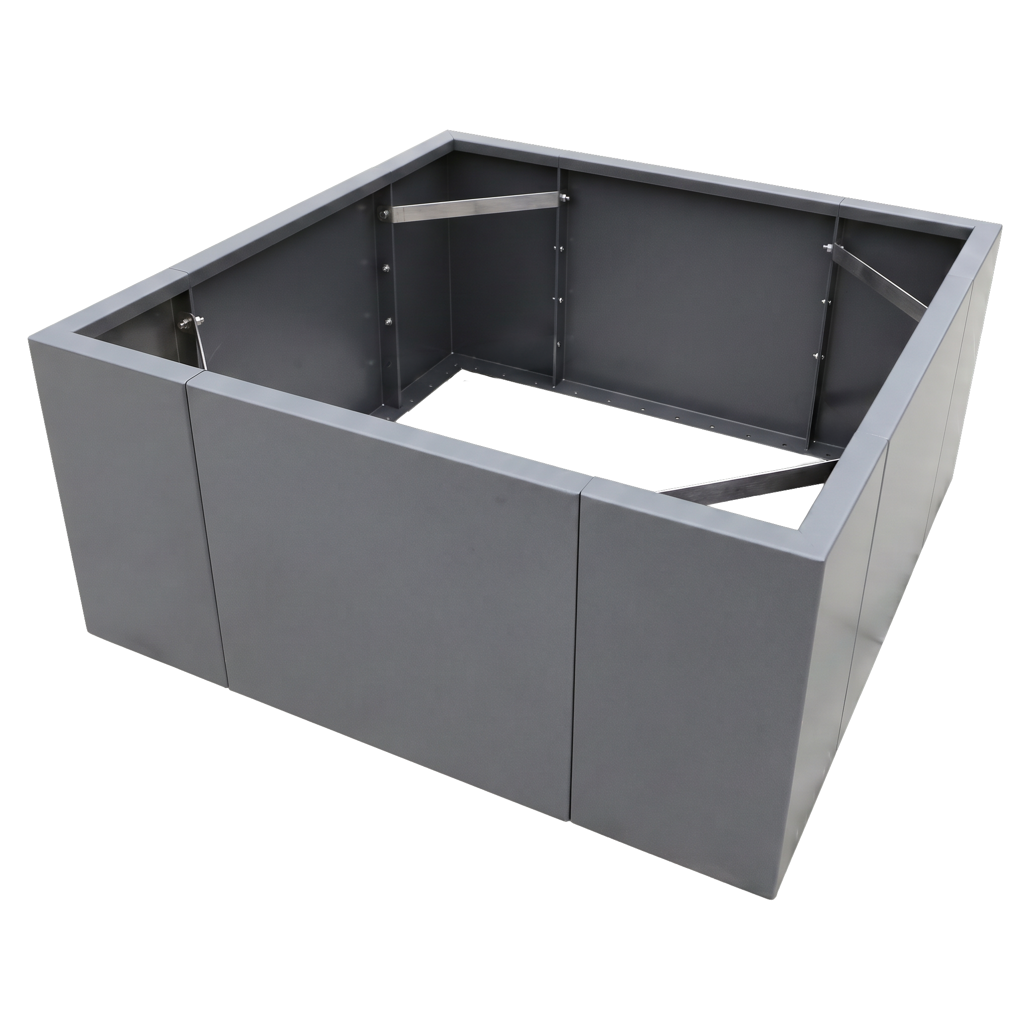 Hochbeet Modular rechteckig (Aluminium)