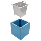 Pflanzkübel Duplex mit entnehmbarem Pflanztrog für Pflanzen im Winter