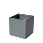 Aluminium Pflanzkasten Duplex Max mit doppelwandiger Isolierung in grau