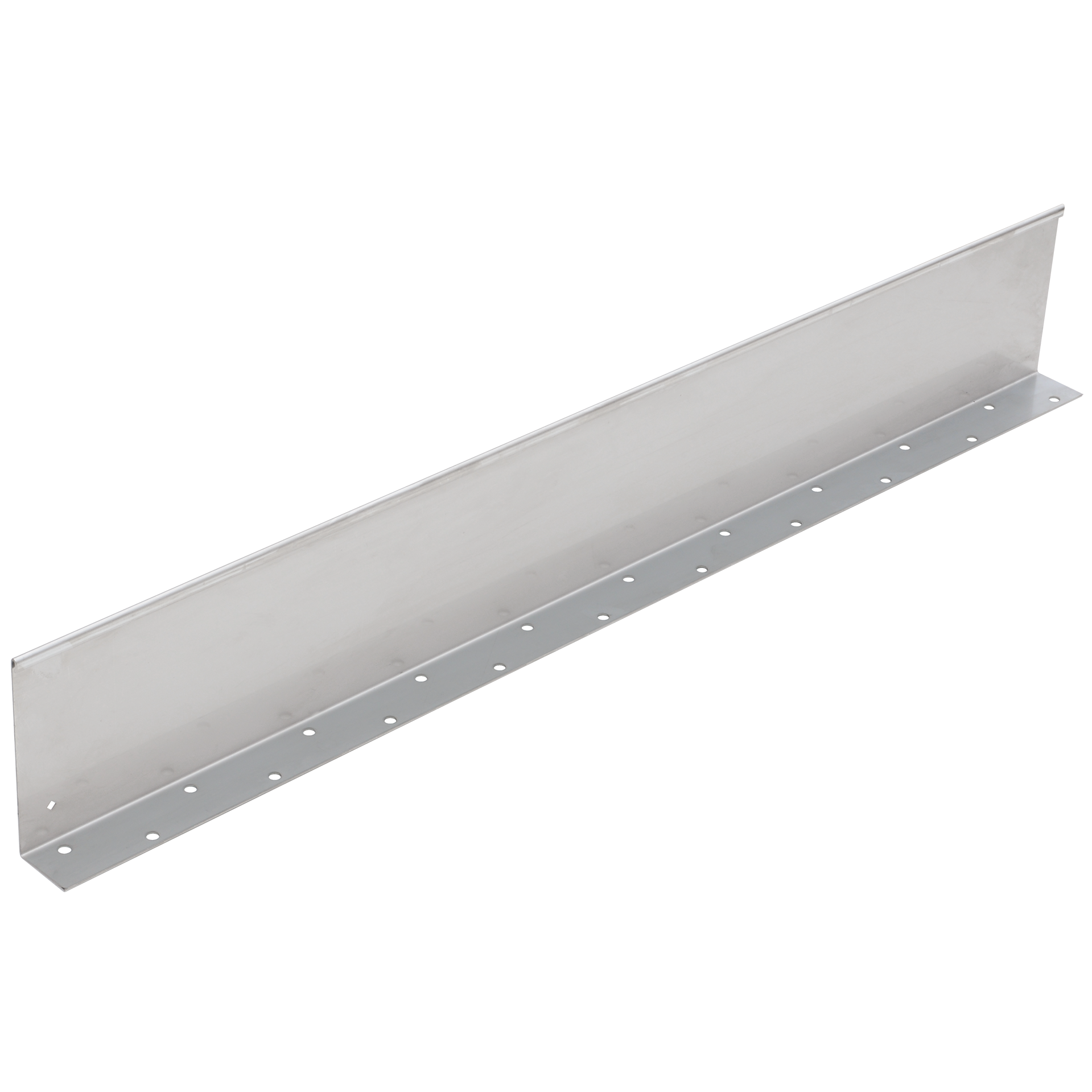 Gerade Beeteinfassung aus Aluminium mit Auflageschenke für besonders hohe Stabilität