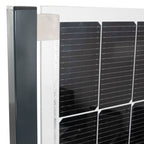 Sichtschutz Pflanzkasten mit Solarpanel Modular Sol (Aluminium)