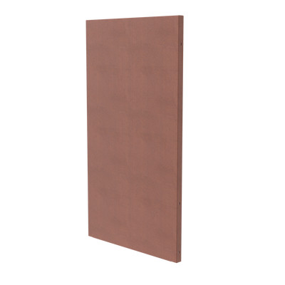 Breites Element für eine geschlossene Sichtschutzwand 